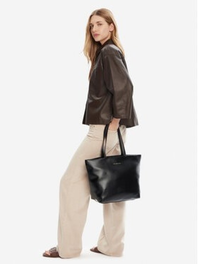 Tommy Hilfiger Torebka Th Logotape Tote AW0AW17693 Czarny