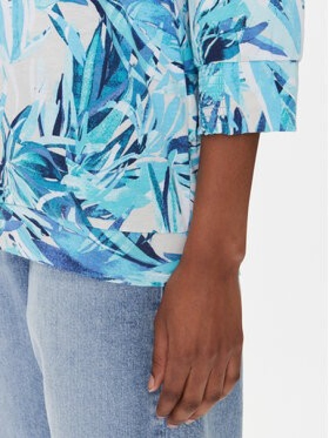 Olsen Bluzka 11105044 Niebieski Regular Fit