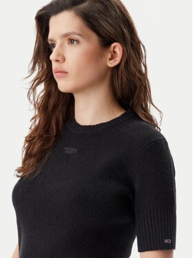 Tommy Jeans Sweter DW0DW20380 Czarny Regular Fit