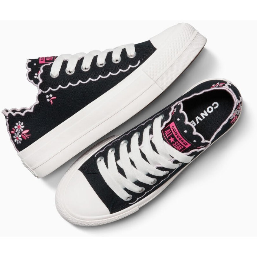 Buty sportowe Converse Chuck Taylor All Star Lift Platform Embroidered Flowers