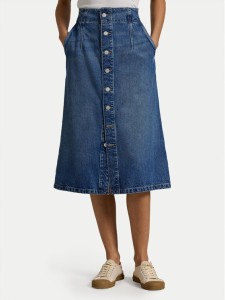 Polo Ralph Lauren Spódnica jeansowa 211959036001 Niebieski Regular Fit