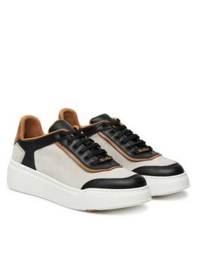 Max Mara Sneakersy Maxi 2524766071650 Écru