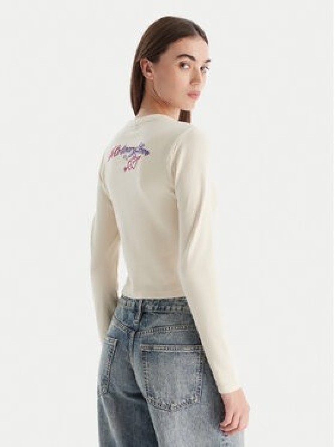 HUGO Bluzka Duspark 50550132 Beżowy Slim Fit