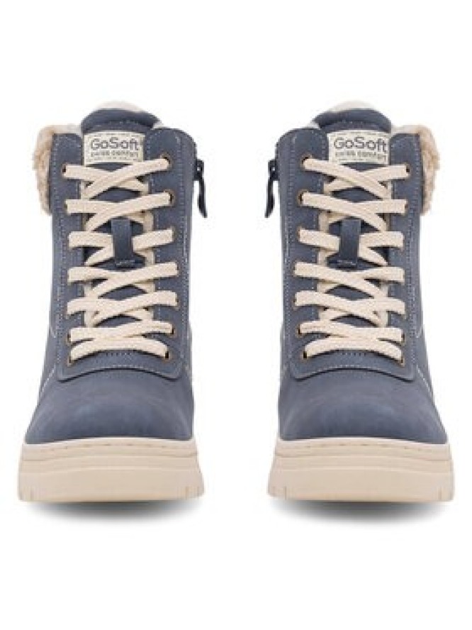 Go Soft Trzewiki MIRIAM SWS6217-02 Granatowy