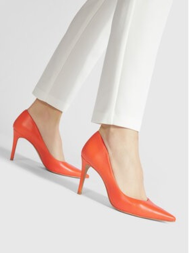 Eva Minge Szpilki EM-44-11-001407 Pomarańczowy