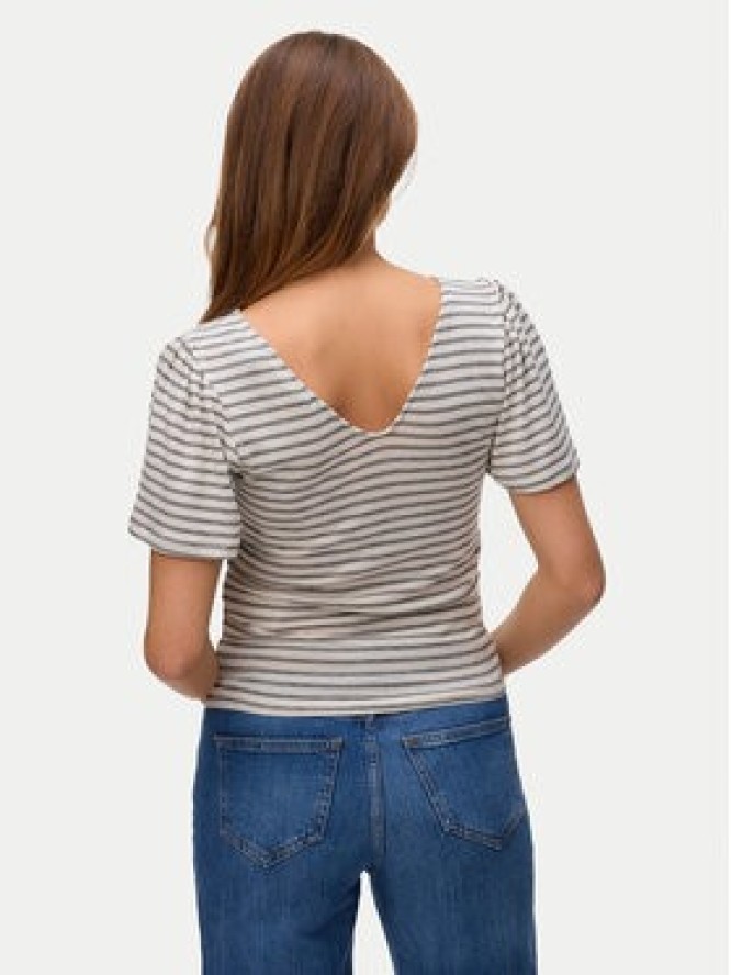 Vero Moda Bluzka Gina 10325611 Beżowy Regular Fit