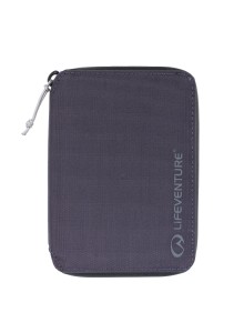 Portfel Lifeventure Recycled RFiD Mini Travel Wallet - navy