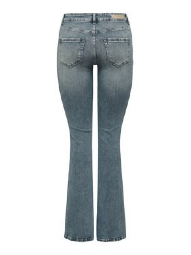 ONLY Jeansy Blush 15353693 Niebieski Flare Fit