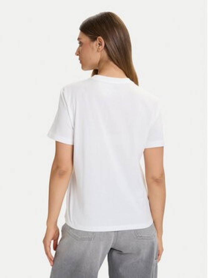 Calvin Klein Jeans T-Shirt Classic Monogram LV047D874G Biały Regular Fit
