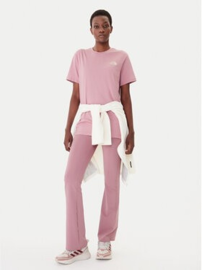 The North Face T-Shirt Redbox NF0A87NK Różowy Relaxed Fit