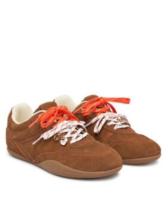 Guess Sneakersy FLFBE2 SUE12 Brązowy