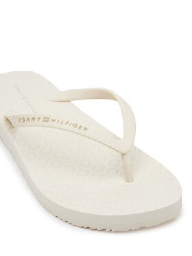 Tommy Hilfiger Japonki Hilfiger Strap Beach Sandal FW0FW08736 Écru