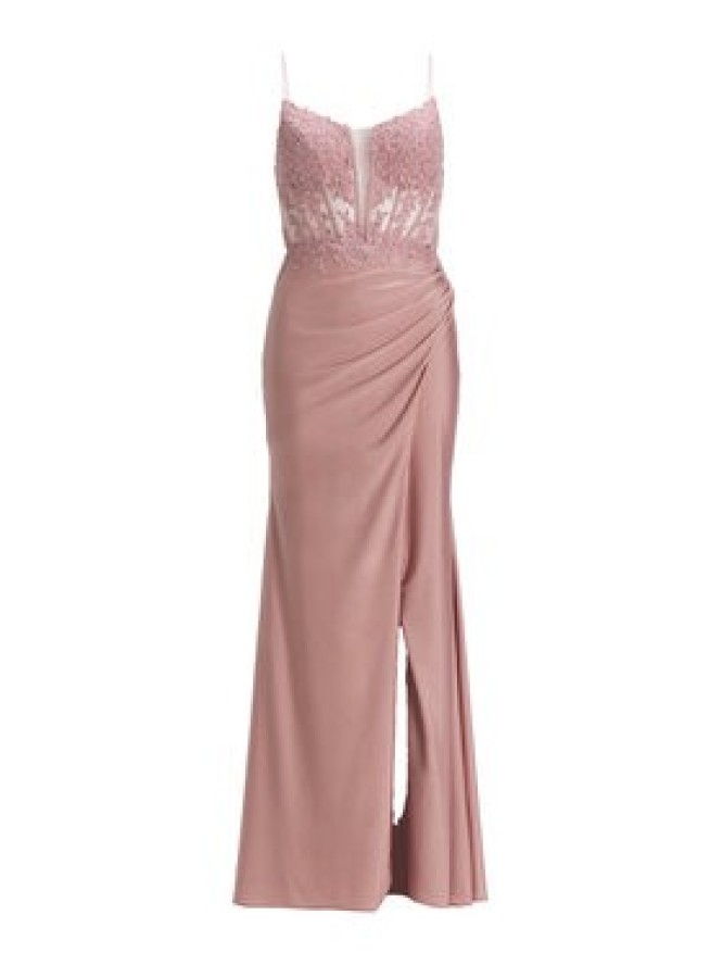 Hey Kyla Sukienka wieczorowa 5AI058HK Różowy Regular Fit