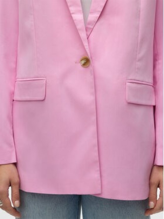 Vero Moda Marynarka Nila 10320915 Różowy Slim Fit