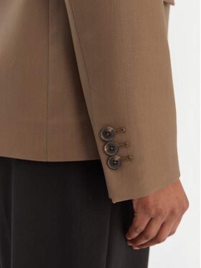 Tommy Hilfiger Marynarka Timeless WW0WW46662 Beżowy Regular Fit