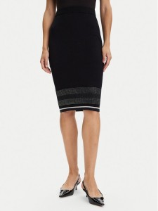 Liu Jo Sport Spódnica ołówkowa TF5211 MS49I Czarny Regular Fit