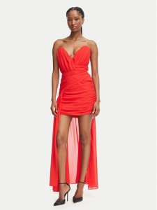 Bardot Sukienka koktajlowa Remalia 60555DB Czerwony Slim Fit