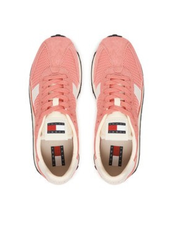 Tommy Jeans Sneakersy Tjw Retro Runner Archive EN0EN03013 Różowy