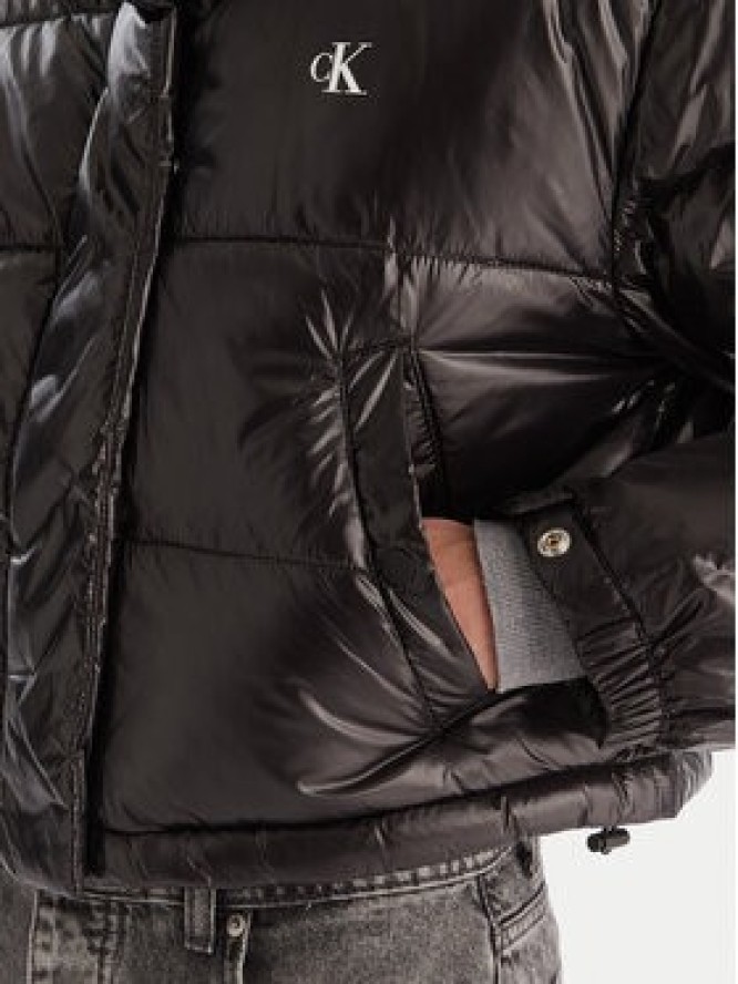 Calvin Klein Jeans Kurtka zimowa LV047D504G Czarny Regular Fit