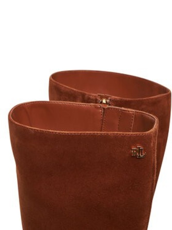 LAUREN RALPH LAUREN Kozaki 802967811003 Brązowy