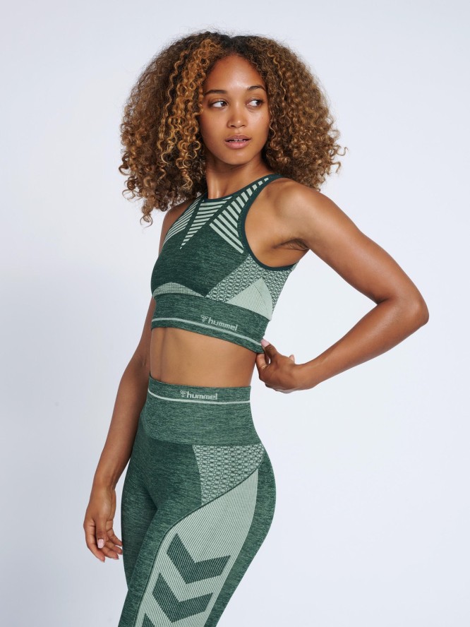 Damski biustonosz sportowy Hummel hmlluna seamless