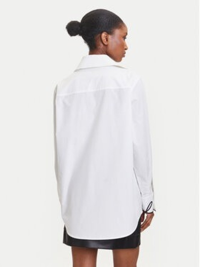 KARL LAGERFELD Koszula A3W11023 Biały Regular Fit