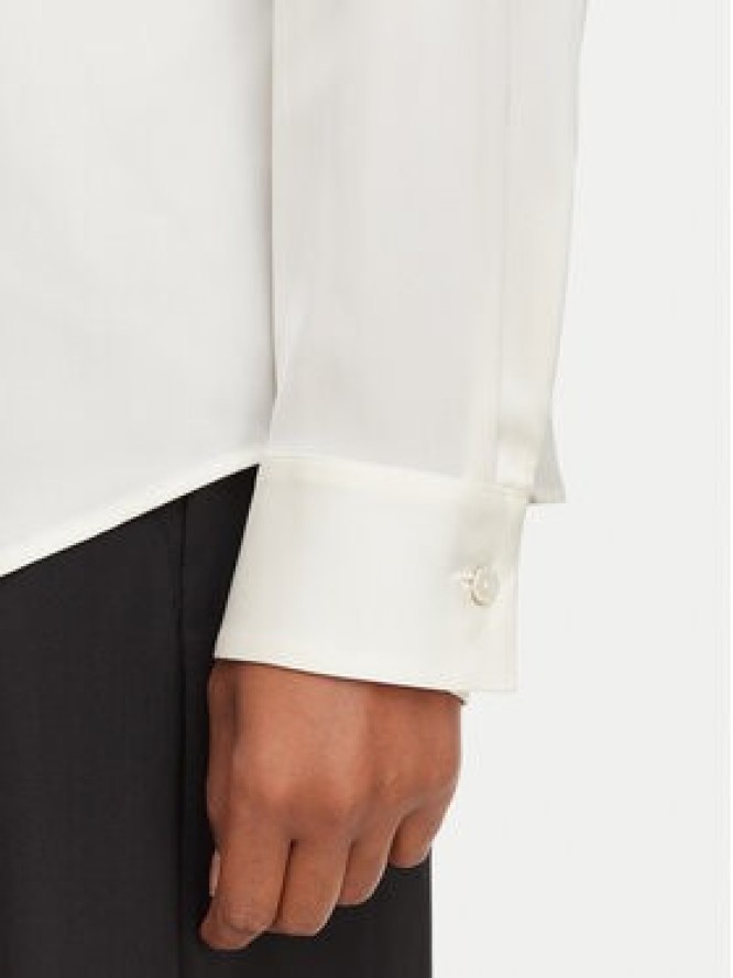 BOSS Bluzka Banorah 50571073 Kremowy Regular Fit