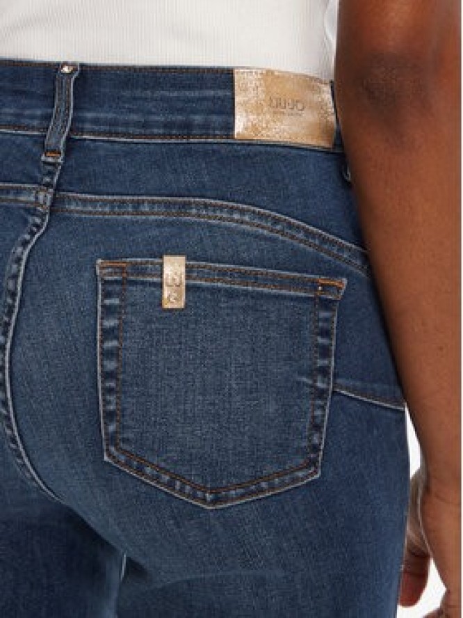 Liu Jo Jeansy UXX037 D4186 Granatowy Slim Fit