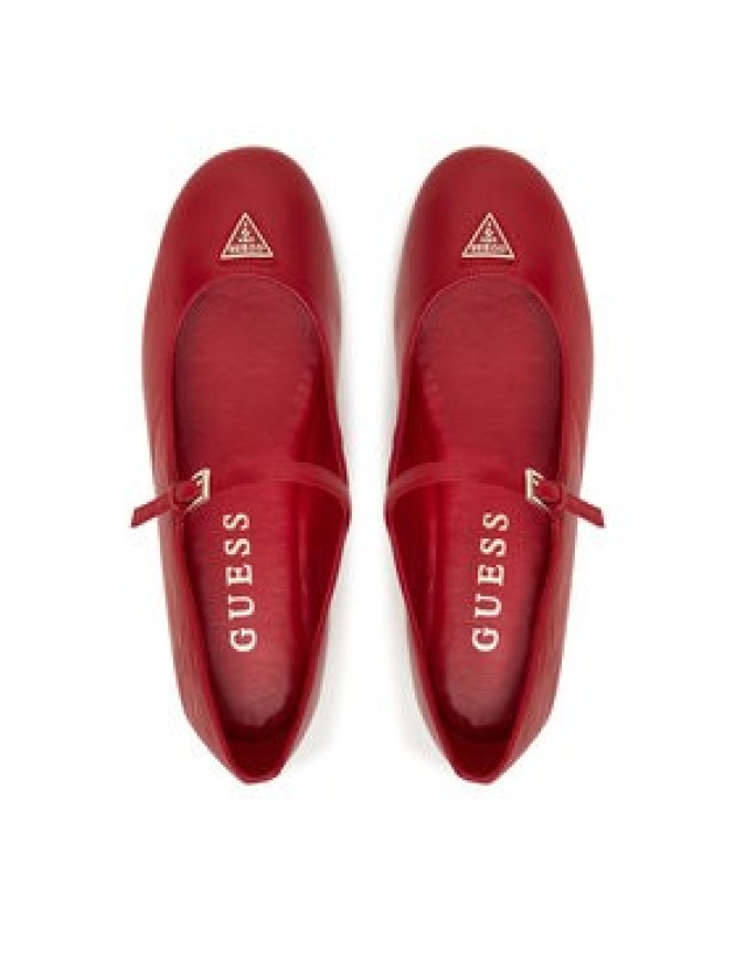 Guess Baleriny FLTKLD LEA02 Czerwony