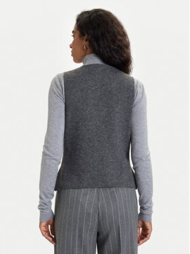 Vero Moda Kamizelka Brisa 10334682 Szary Regular Fit