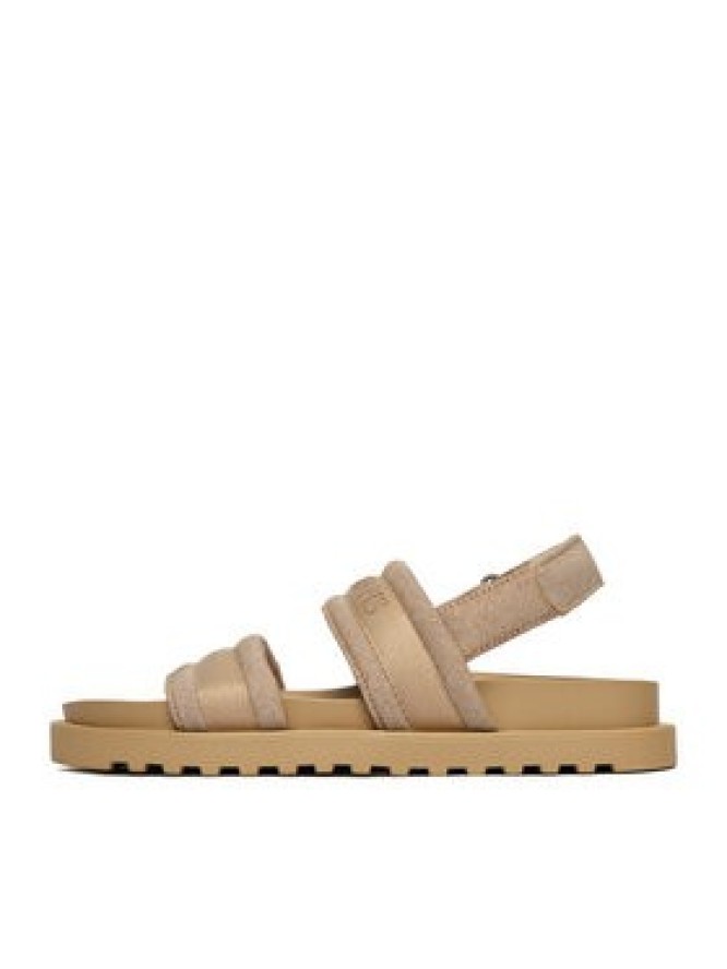 Guess Jeans Sandały EO-GJ2122 Beżowy ciemny