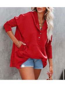 Milan Kiss Bluza w kolorze czerwonym rozmiar: XL