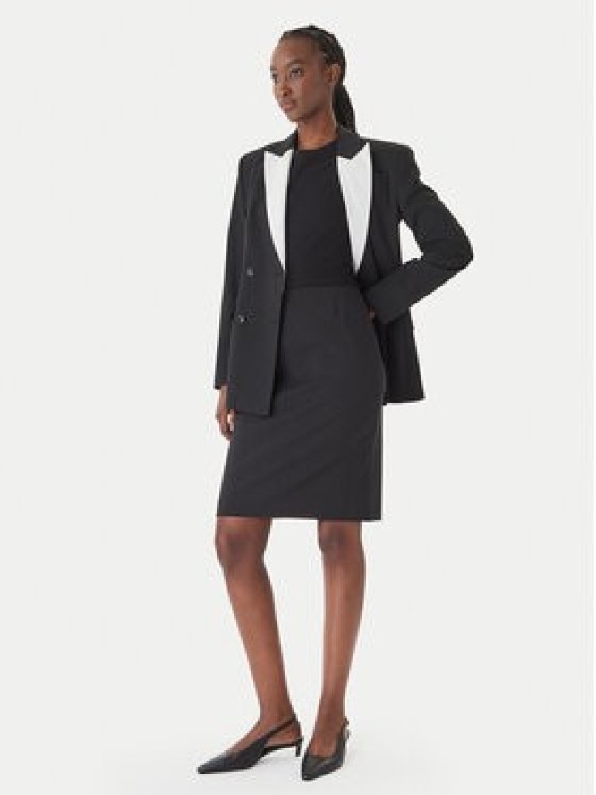 Boss Spódnica ołówkowa Vileah 50490036 Czarny Slim Fit