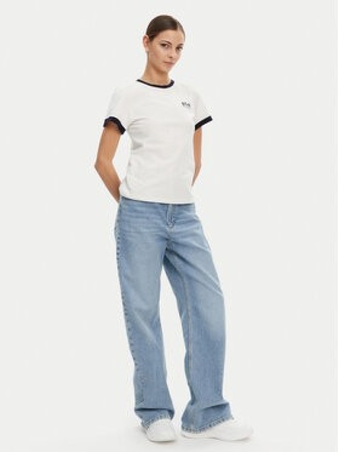 Golden Goose T-Shirt GWP01846.P001489.11782 Biały Regular Fit