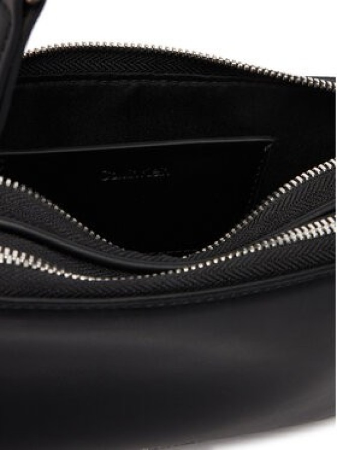 Calvin Klein Torebka Webbing Double Strap Camera Bag LV04F3165G Czarny