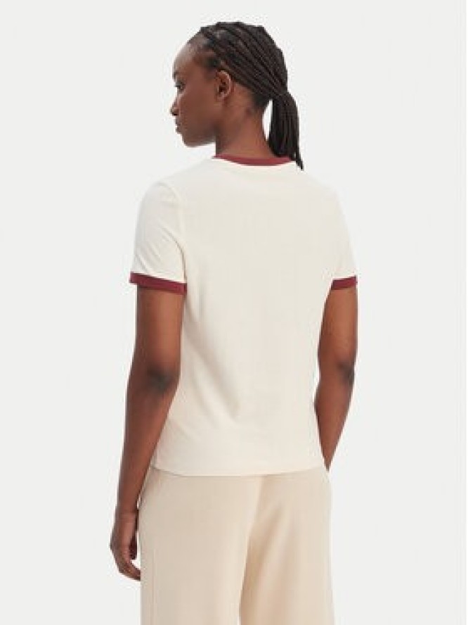 Guess T-Shirt V6GI05 K2966 Écru Regular Fit