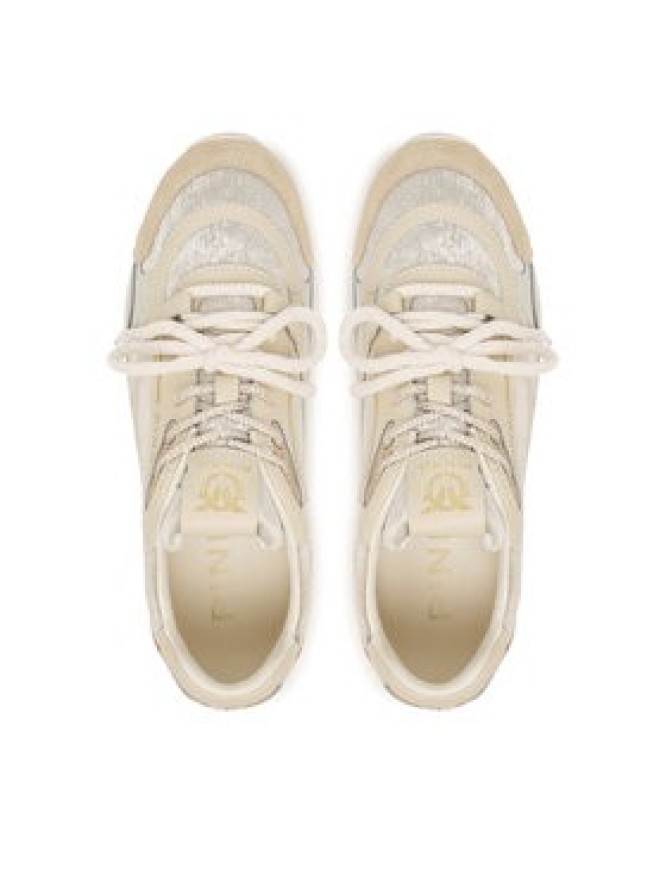 PINKO Sneakersy Yulia 01 SS0185P153 Kremowy