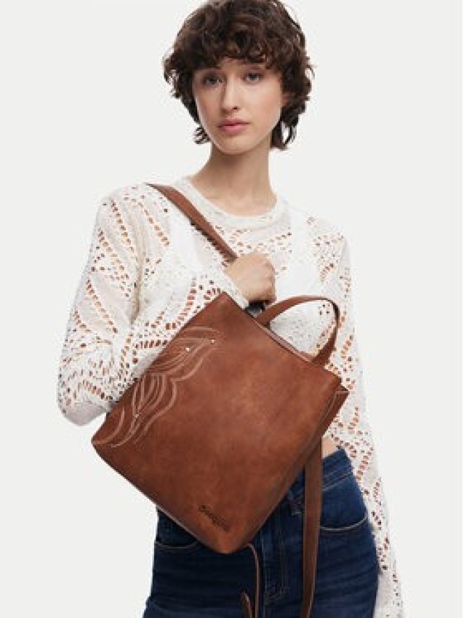 Desigual Plecak Goodall Sumy 25SAKP07 Brązowy