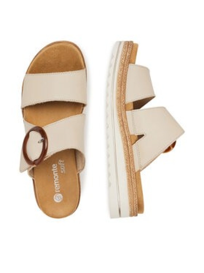 Remonte Klapki D0Q51-80 Beżowy