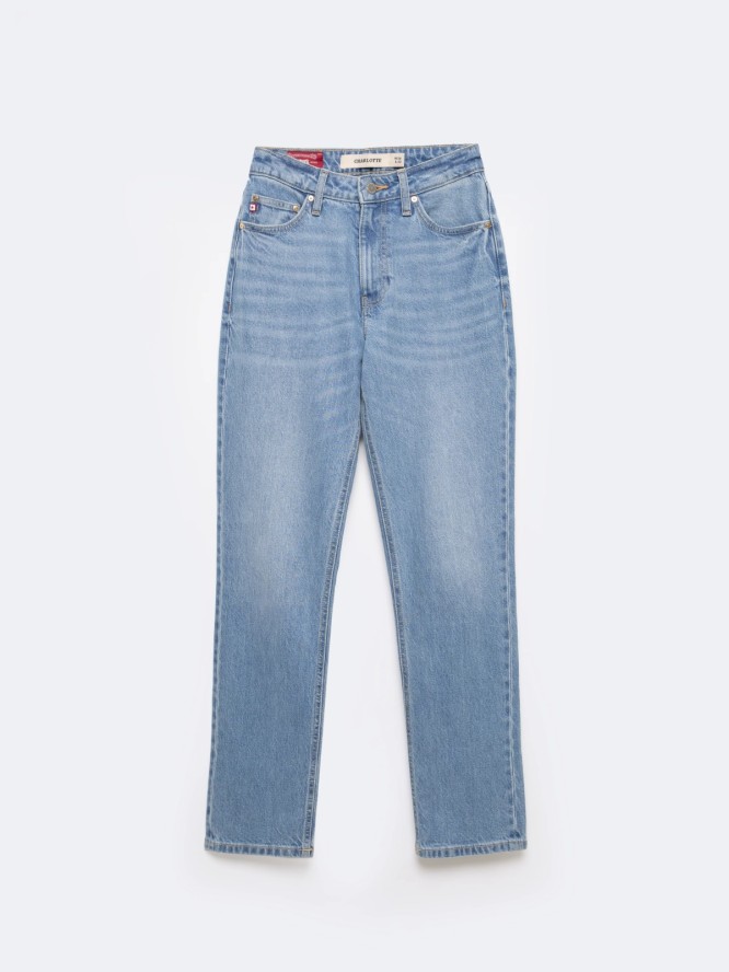 Jeansy damskie jasnoniebieskie Charlotte 170