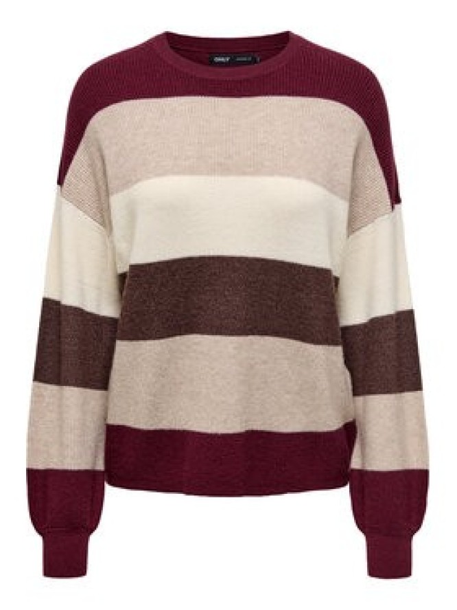 ONLY Sweter Atia 15220044 Fioletowy Regular Fit