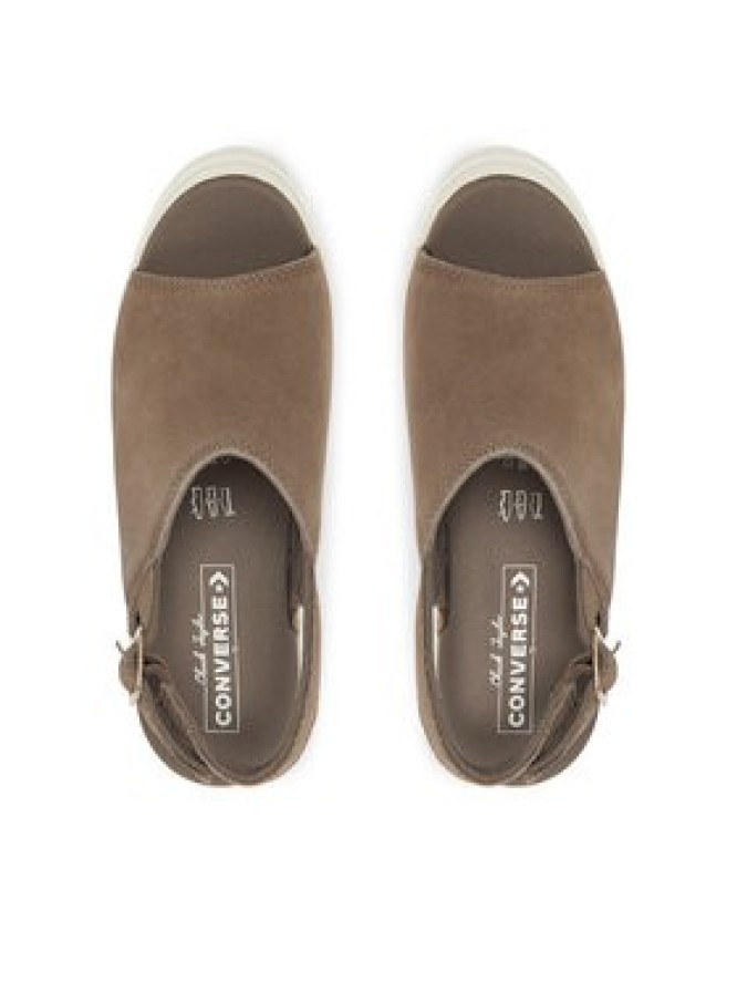 Converse Sandały Chuck 70 De Luxe Heel Mule A15071C Zielony