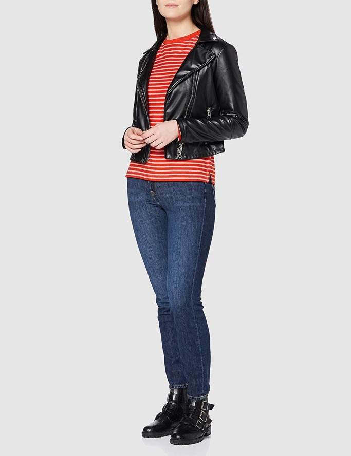 DAMSKI LONGSLEEVE LEE LONGSLEEVE TEE REGULAR FIT L41KTYLJ 112109045