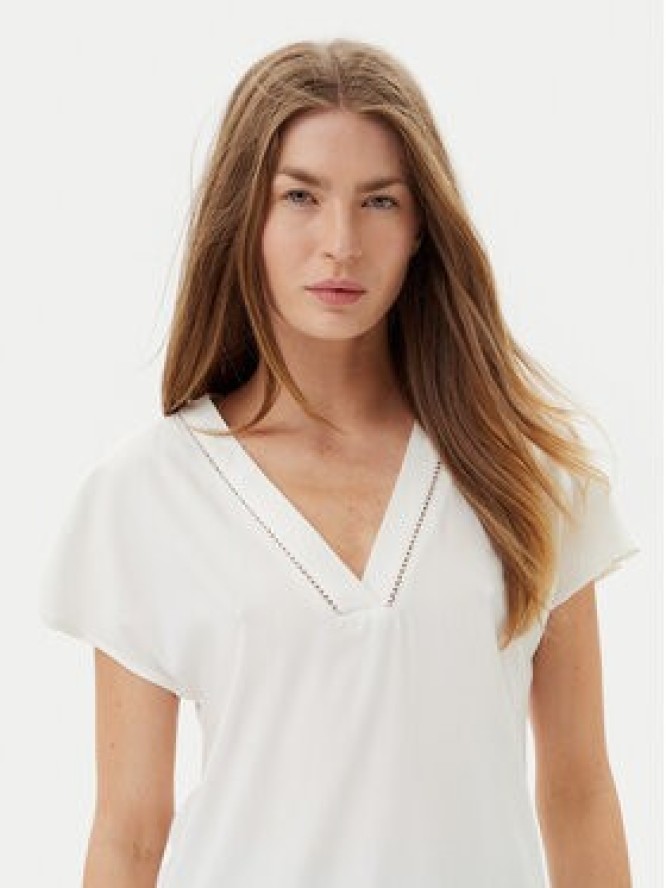 Vero Moda Bluzka Bella 10327551 Biały Regular Fit