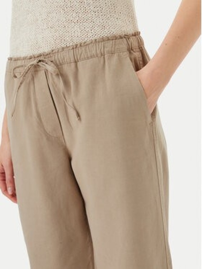 Marc O'Polo Spodnie materiałowe M03 1340 10073 Beżowy Tapered Fit