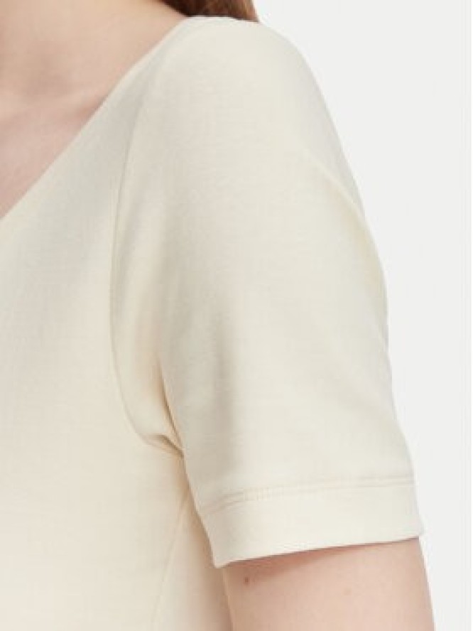 Weekend Max Mara T-Shirt Multij 2625946031 Kremowy Regular Fit