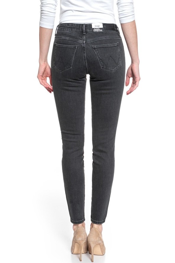 WRANGLER SKINNY SOFT BLACK W28KJF21R 112128281