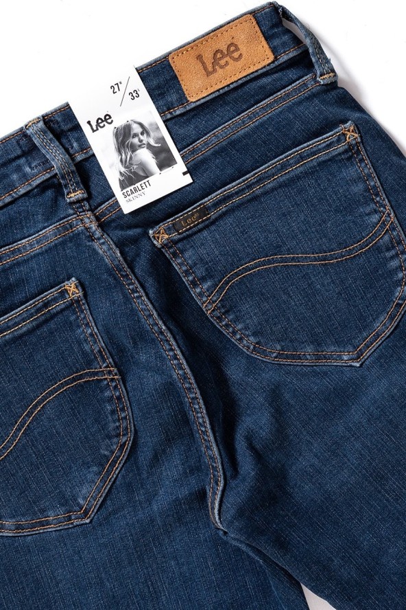 SPODNIE DAMSKIE LEE SCARLETT DARK STONE L526FROP 112111635