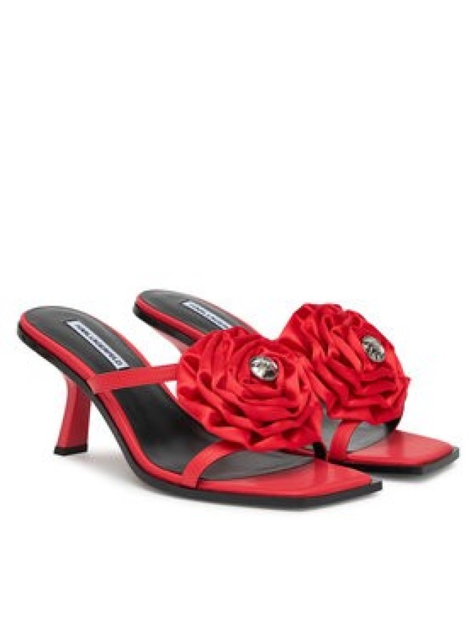 KARL LAGERFELD Klapki Karmel KL33624 Czerwony