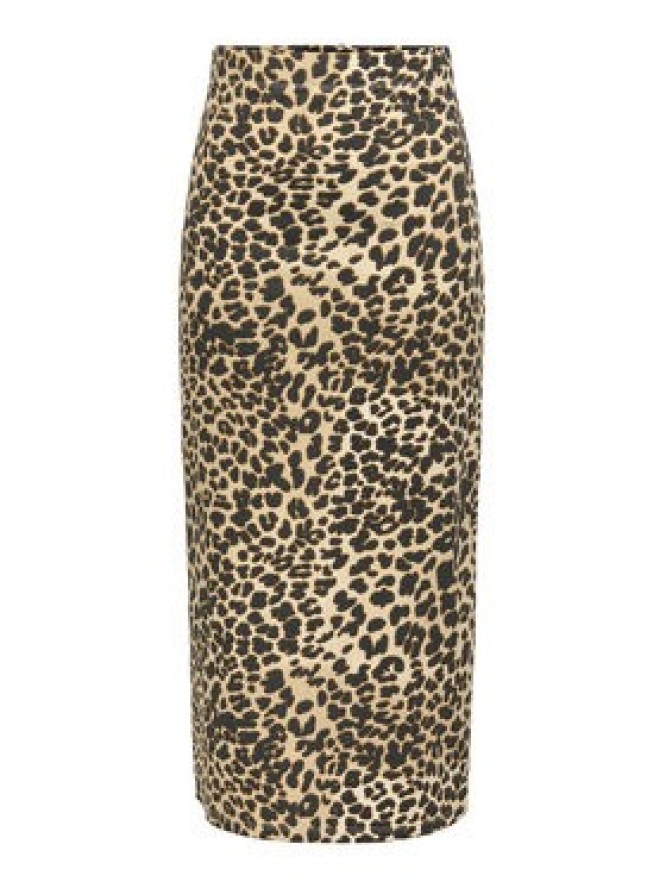 JDY Spódnica ołówkowa Ivy 15347463 Brązowy Slim Fit